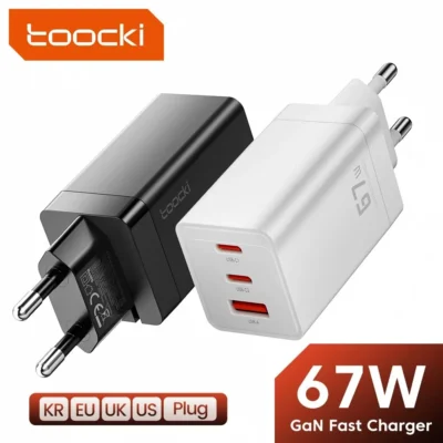 Toocki 67W GaN USB C Charger